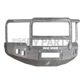 Road Armor Bumper Stealth Lonestar 1-Piece Design Steel Natural - 314R5ZNW