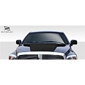 Extreme Dimensions Hood Scoop - Fiberglass Reinforced Plastics Black - 112453