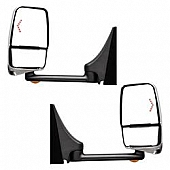Velvac Exterior Mirror 1 Remote And 1 Manual Rectangular Silver - 717544