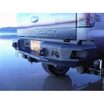 Fab Fours Bumper Premium 1-Piece Design Steel Black - FS08W13501