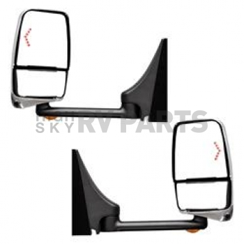 Velvac Exterior Mirror 1 Remote And 1 Manual Rectangular Silver - 717547
