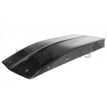 Harwood Fiberglass Hood Scoop - Cowl Induction Gelcoat Black - 4114