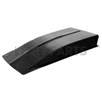 Harwood Fiberglass Hood Scoop - Cowl Induction Gelcoat Black - 1107