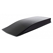 Harwood Fiberglass Hood Scoop - Cowl Induction Gelcoat Black - 1124