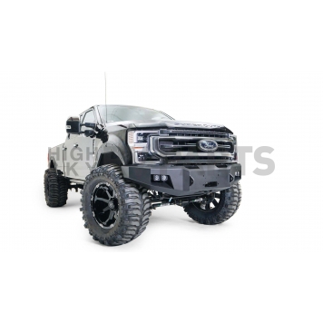 Fab Fours Bumper Premium 1-Piece Design Steel Black - FS17A41611-1