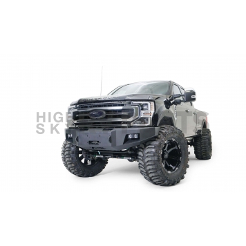 Fab Fours Bumper Premium 1-Piece Design Steel Black - FS17A41611-2