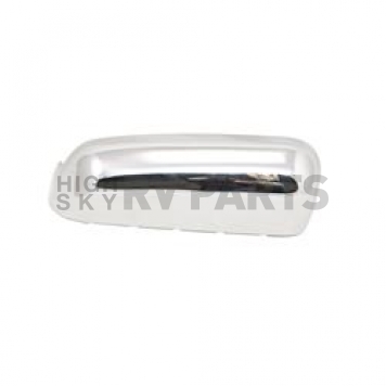 Coast To Coast Exterior Mirror Cover Drivers And Passenger Side Silver ABS Set Of 2 - MC67546R