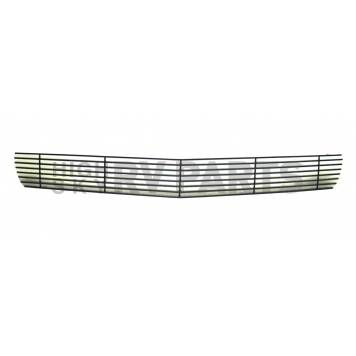 Street Scene Bumper Grille Insert Black Aluminum - 95085228