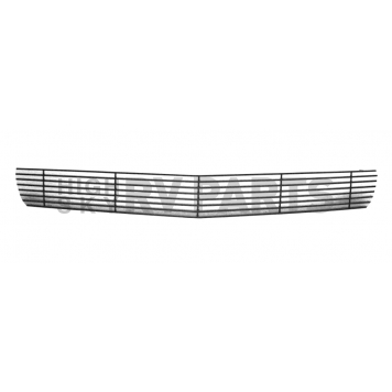 Street Scene Bumper Grille Insert Black Aluminum - 95085228-1