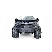 Fab Fours Bumper Premium 1-Piece Design Steel Black - FS17A41621