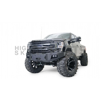 Fab Fours Bumper Premium 1-Piece Design Steel Black - FS17A41621-2