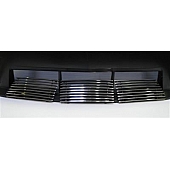 Street Scene Bumper Grille Insert Black Aluminum - 95085734
