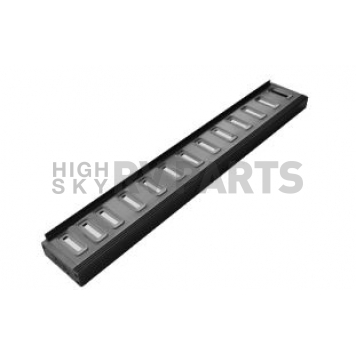Romik USA Running Board Black Anodized Aluminum Stationary - 81316419