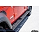 Romik USA Running Board Black Anodized Aluminum Stationary - 81316419
