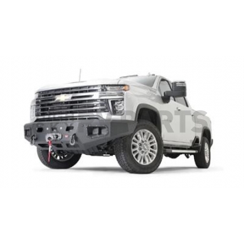 Warn Bumper Ascent 1-Piece Design Steel Black - 107004