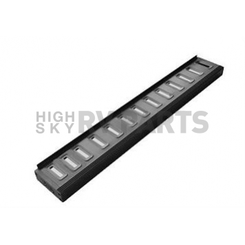 Romik USA Running Board Black Anodized Aluminum Stationary - 81343419
