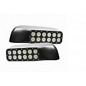 Oracle Lighting Exterior Mirror Cover Right And Left Side Black Set Of 2 - 5752001