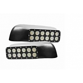 Oracle Lighting Exterior Mirror Cover Right And Left Side Black Set Of 2 - 5752001