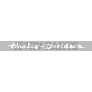 Chroma Graphics Window Graphics - 38 Inch x 5 Inch Harley Davidson Script - 3701