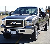 T-Rex Truck Products Grille Insert - Mesh Rectangular Black Powder Coated Steel - 51561