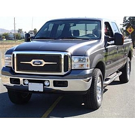 T-Rex Truck Products Grille Insert - Mesh Rectangular Black Powder Coated Steel - 51561