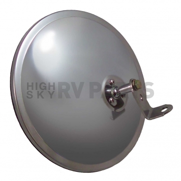 CIPA USA Exterior Mirror Round Manual  Single - 48854-3