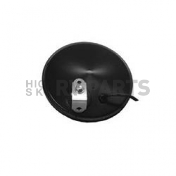 CIPA USA Exterior Mirror Round Manual Black Single - 48902