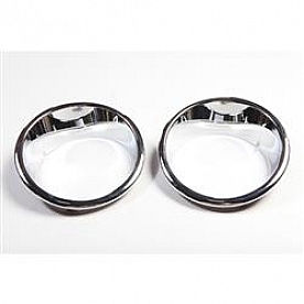 Rugged Ridge Headlight Trim - Acrylic Silver Set Of 2 - 1331120