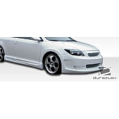 Extreme Dimensions Side Skirt - Primered Fiberglass Reinforced Plastic Black Set of 2 - 103158