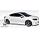 Extreme Dimensions Side Skirt - Primered Fiberglass Reinforced Plastic Black Set of 2 - 103158