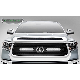 T-Rex Truck Products Grille Insert - Mesh Rectangular Black Powder Coated Mild Steel - 6319661BR