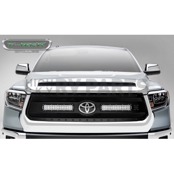 T-Rex Truck Products Grille Insert - Mesh Rectangular Black Powder Coated Mild Steel - 6319661BR
