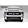 T-Rex Truck Products Grille Insert - Mesh Rectangular Black Powder Coated Mild Steel - 6319661BR