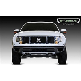 T-Rex Truck Products Grille Insert - Mesh Rectangular Black Painted Steel - 6405661