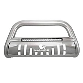 Black Horse Offroad Bull Bar Tube 3 Inch Polished Stainless Steel - BEB502S