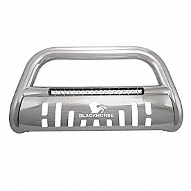 Black Horse Offroad Bull Bar Tube 3 Inch Polished Stainless Steel - BEB502S