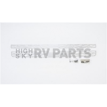 Putco Grille Insert - Polished Stainless Steel Rectangular - 89230