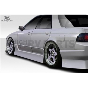 Extreme Dimensions Side Skirt - Fiberglass Reinforced Plastic Black Set of 2 - 113570