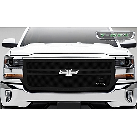 T-Rex Truck Products Grille Insert - Mesh Rectangular Black Powder Coated Steel - 6711301BR