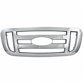 Coast To Coast Grille Insert - Chrome Plated ABS Plastic - GI37