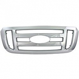Coast To Coast Grille Insert - Chrome Plated ABS Plastic - GI37