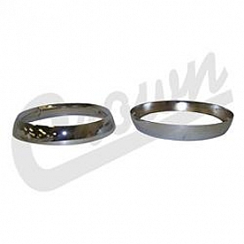 Crown Automotive Jeep Replacement Headlight Bezel Set 5460087K