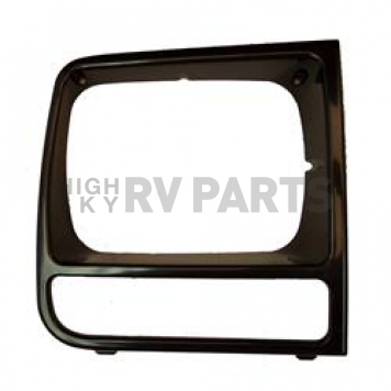 Omix-Ada Headlight Bezel - Right Black Single - 1241918
