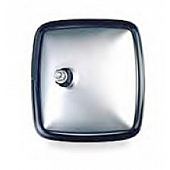 Velvac Exterior Mirror Manual Rectangular Center Mount Wide Angle - 708156