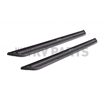 Go Rhino Running Board Black Powder Coated Steel Round - DS4505T