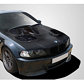 Extreme Dimensions Hood - Gloss Carbon Fiber Black - 108630