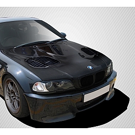 Extreme Dimensions Hood - Gloss Carbon Fiber Black - 108630