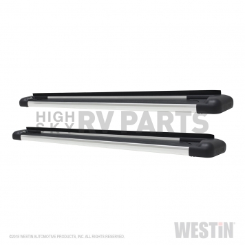 Westin Automotive Running Board Polished Aluminum Stationary - 2765730-1