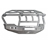 Road Armor Bumper Stealth Intimidator 1-Piece Design Steel Natural - 6114R3ZNW