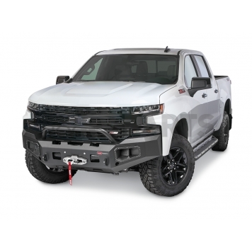 Warn Grille Guard  Black Powder Coated Steel - 104825-1